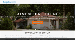 Desktop Screenshot of bungalow-sicilia.it